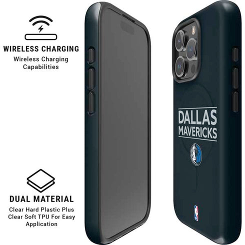 NBA Dallas Mavericks Standard - Blue iPhone 16 Pro Magsafe Impact Case